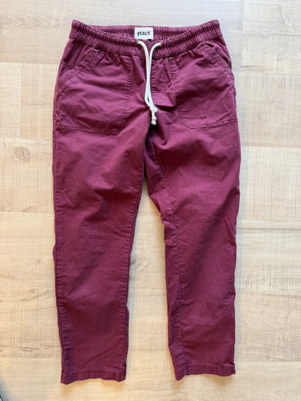 Pact Woven Twill Drawstring Organic Cotton